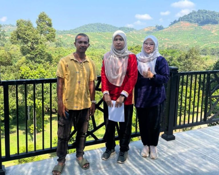 Lawatan Pegawai Pertanian Kelompang Ulu Selangor